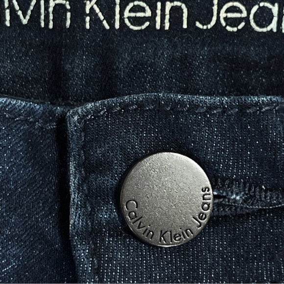 Calvin Klein⎮Ultimate Skinny High Rise⎮W30 L32⎮Dark Blue⎮*flaw - Picture 3 of 16